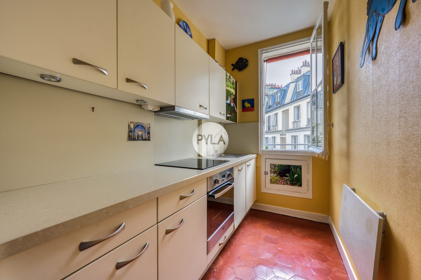 Buttes-Chaumont – T3 haussmannien, étage élevé, balcon vue Parc, photo 12