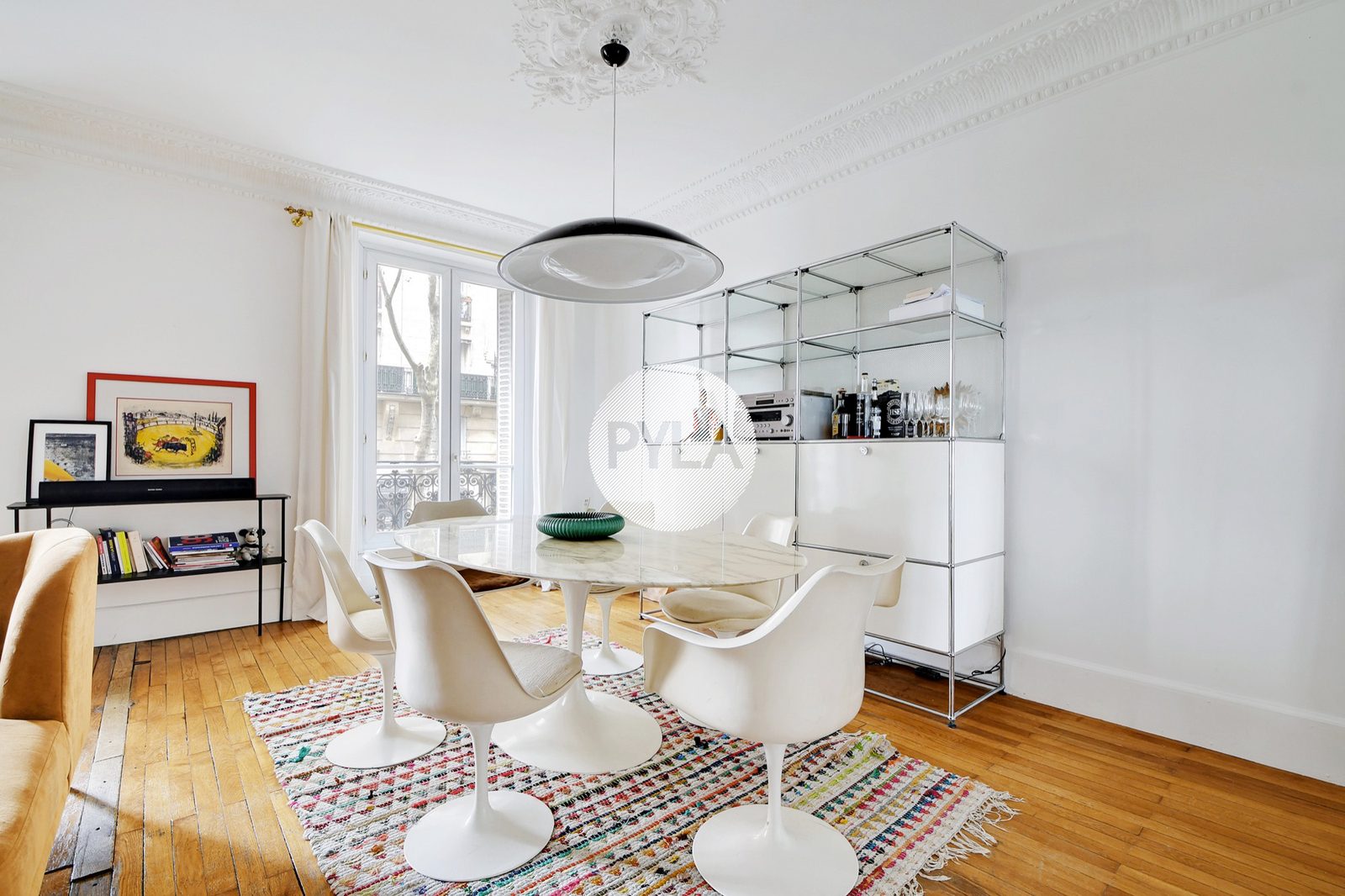Buttes-Chaumont – T3 haussmannien, réagençable, photo 2