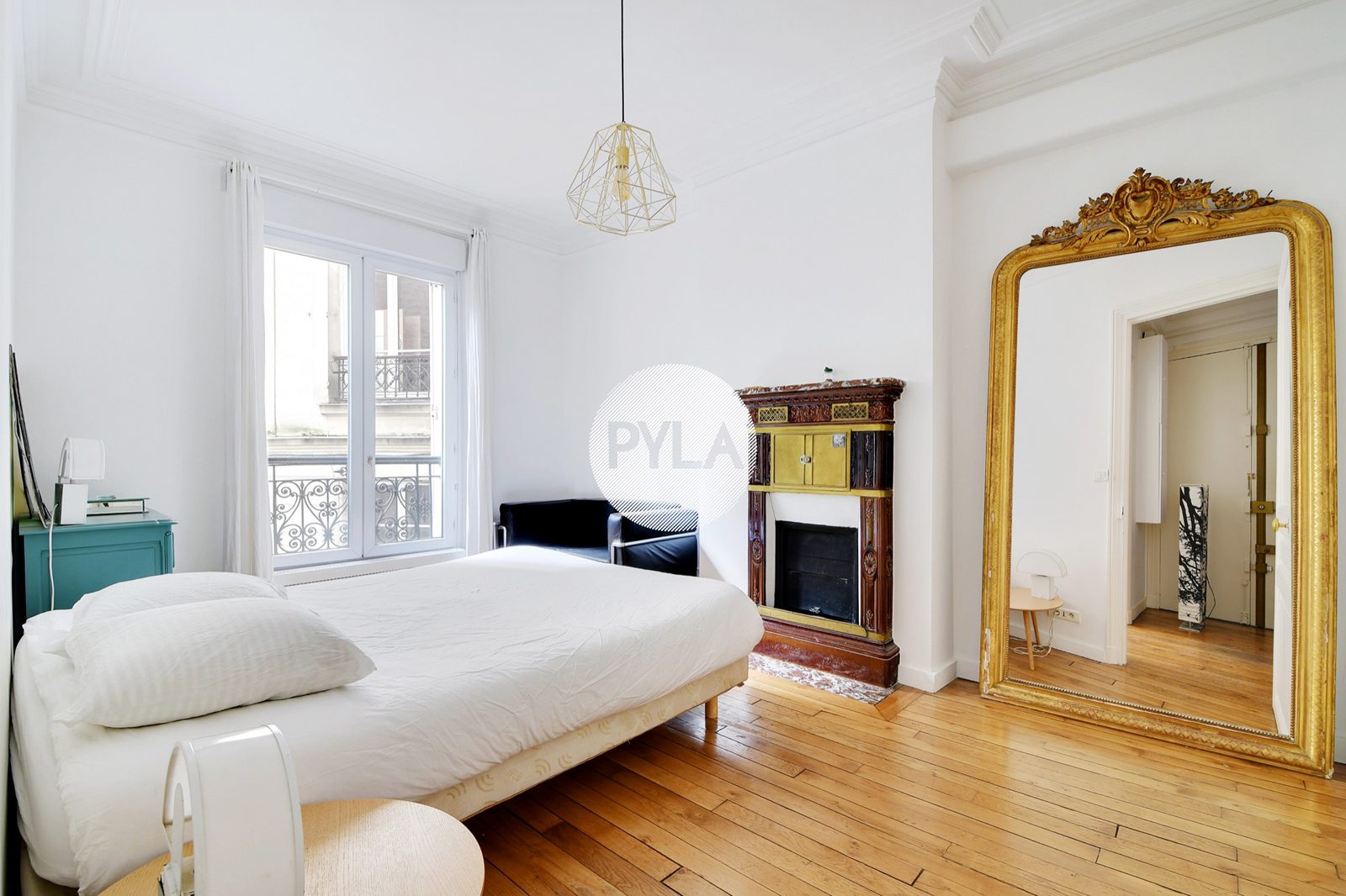 Buttes-Chaumont – T3 haussmannien, réagençable, photo 8