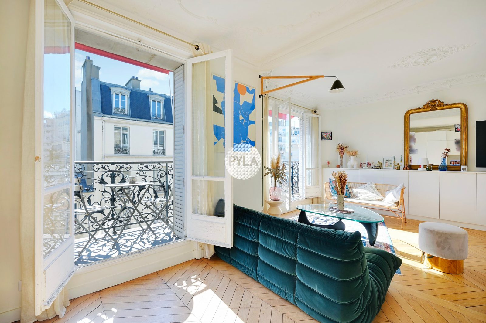 Breteuil – T3, étage élevé, balcons Sud, photo 4