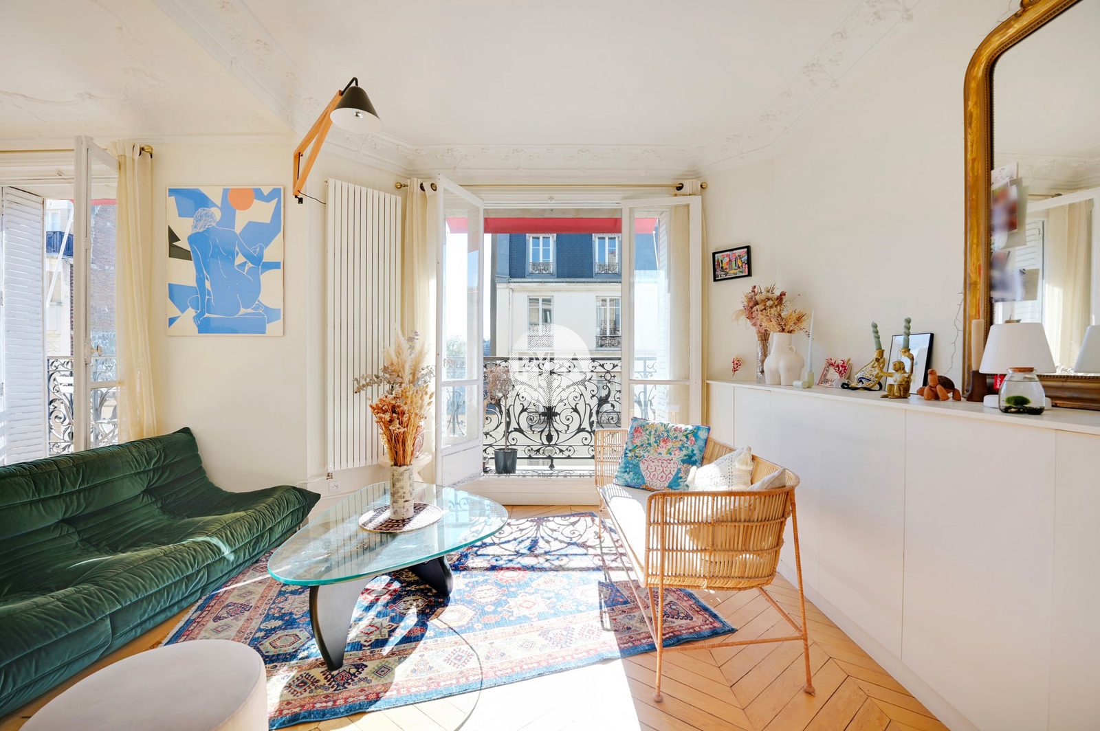Breteuil – T3, étage élevé, balcons Sud, photo 5
