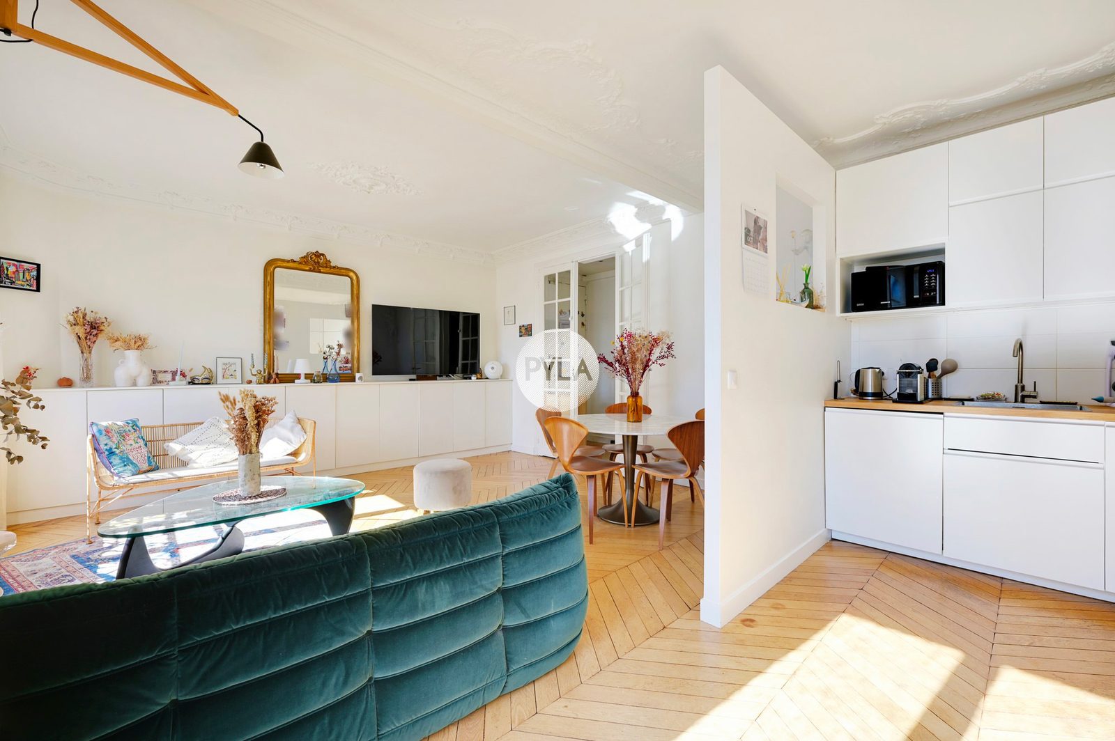 Breteuil – T3, étage élevé, balcons Sud, photo 6