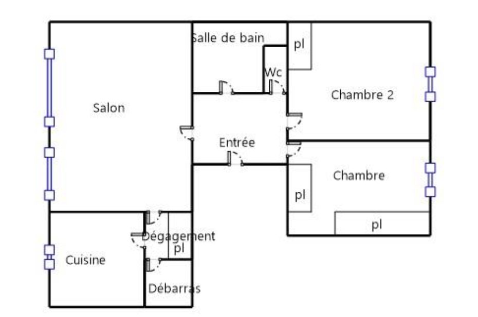 Rue Beaunier – T3 traversant, 62,75 m², photo 10