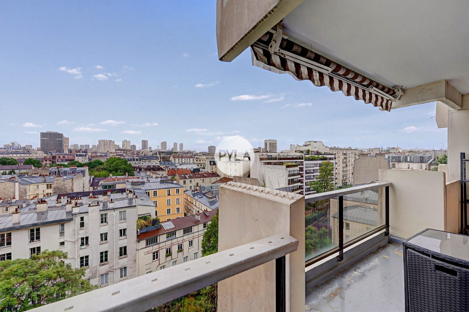 Rue Censier – T2, balcon plein Sud, étage élevé, cave & parking, photo 1