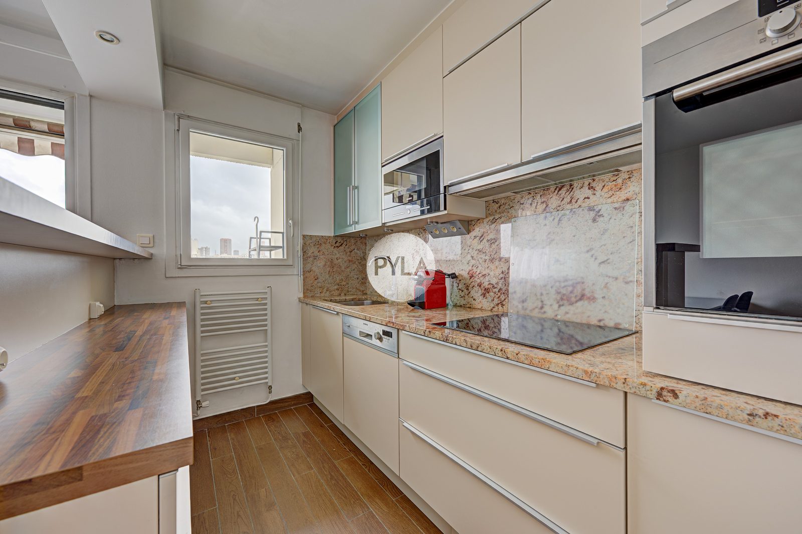 Rue Censier – T2, balcon plein Sud, étage élevé, cave & parking, photo 7