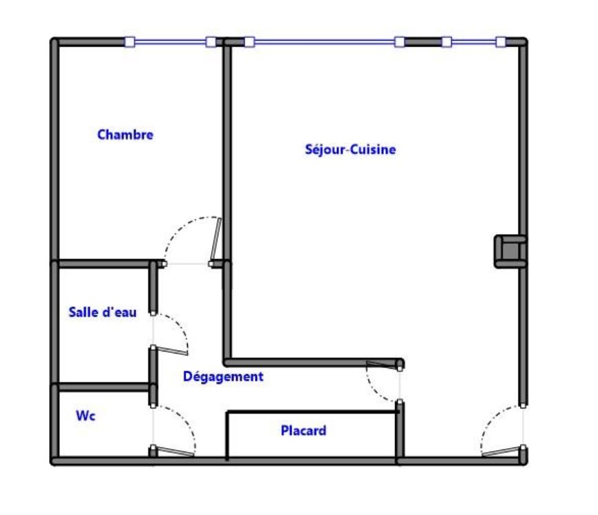Rue Censier – T2, balcon plein Sud, étage élevé, cave & parking, photo 15