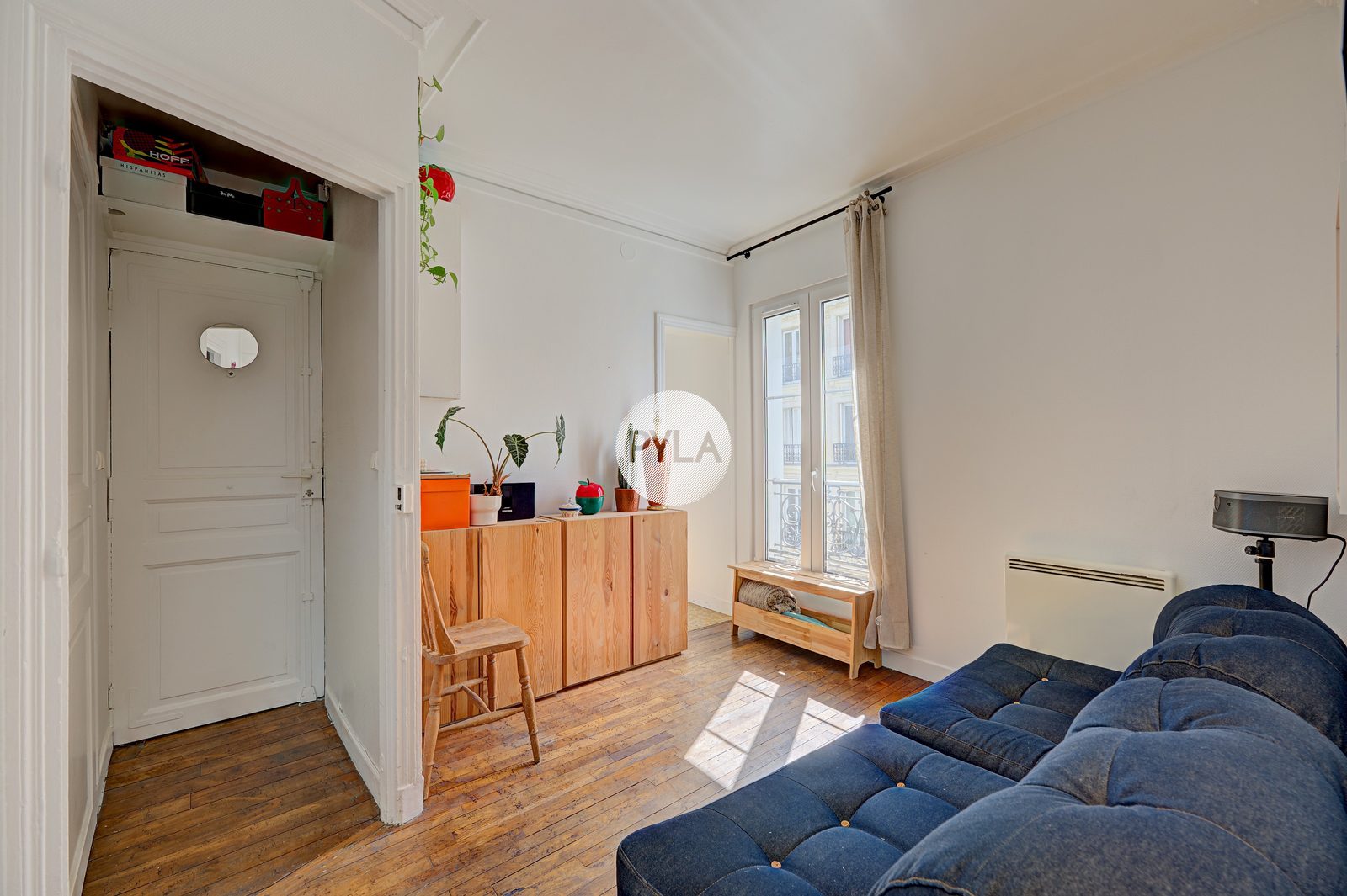 Rue Montcalm – T2 lumineux, 4e étage, cave, photo 1