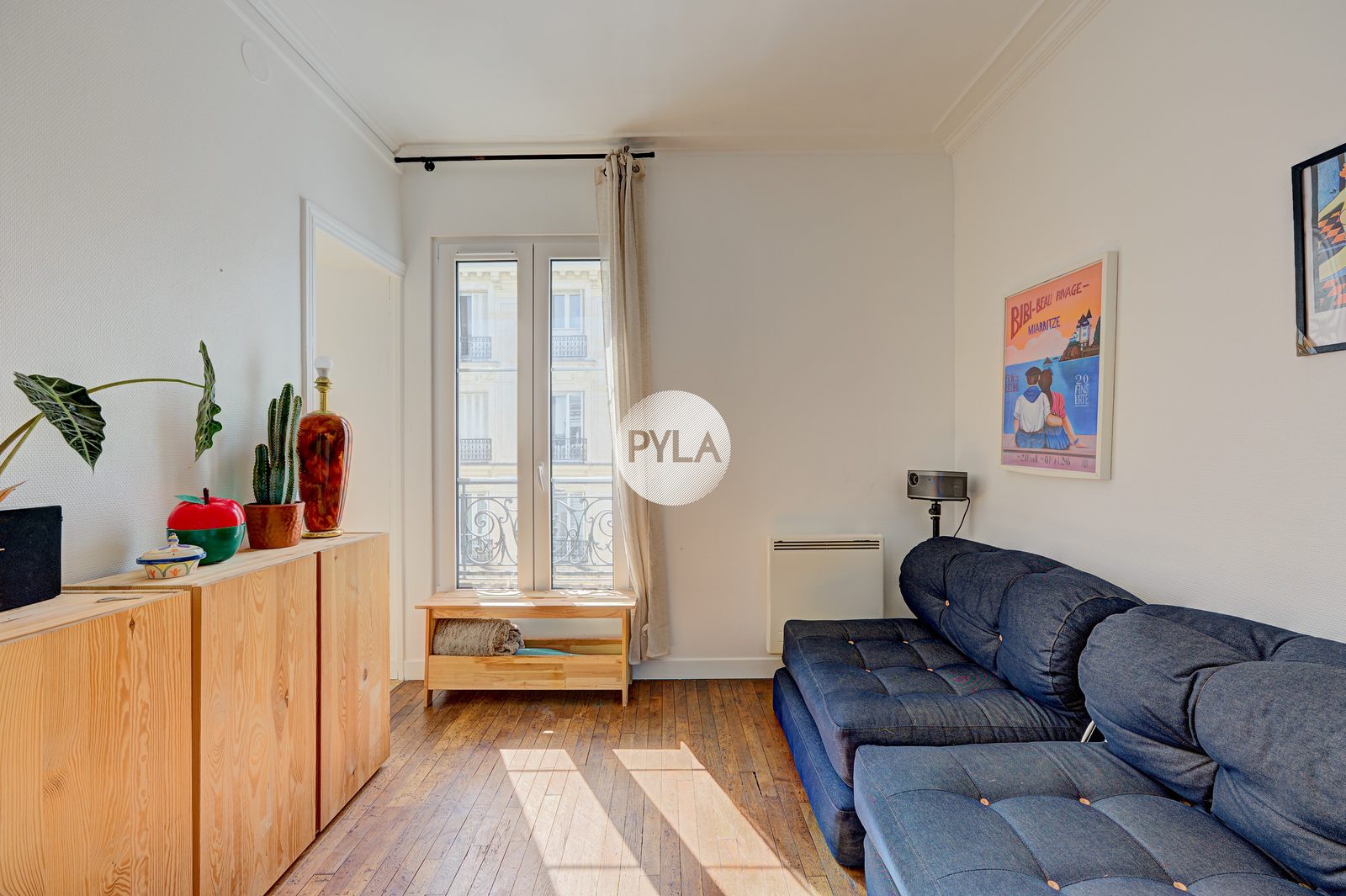 Rue Montcalm – T2 lumineux, 4e étage, cave, photo 3