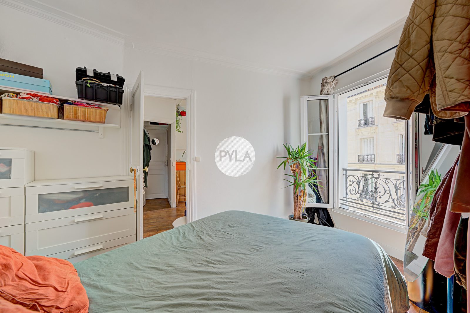 Rue Montcalm – T2 lumineux, 4e étage, cave, photo 7