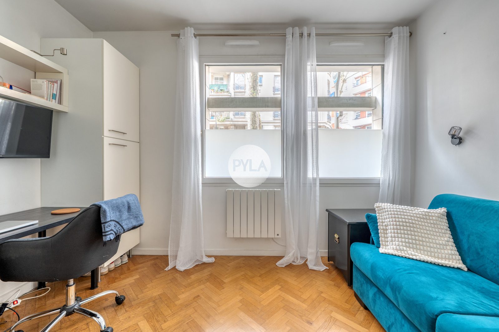 Rue Paul Barruel – Studio meublé, cave, photo 2