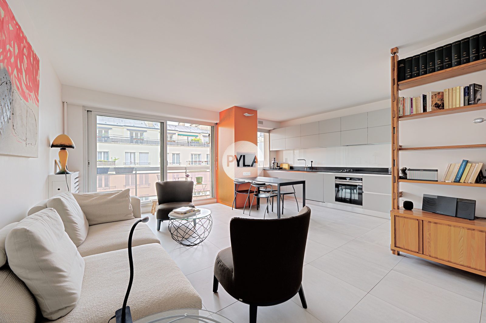 Charles Michels – T3, 2 balcons, traversant, cave & parking, photo 1